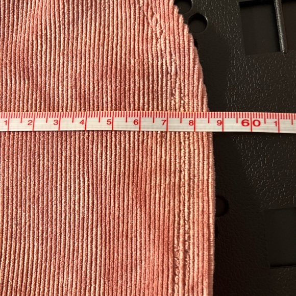 Pink Velvet Mock Neck Long Sleeve Shirt - Picture 7 of 8